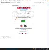 Minor League Baseball coupon verification screenshot