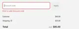 GABOGMAILCOM coupon verification screenshot