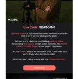 SEASON40 coupon verification screenshot