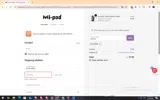 Mi-Pod coupon verification screenshot