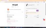 Mi-Pod coupon verification screenshot