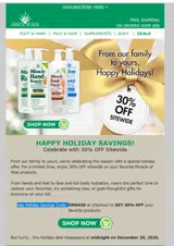XMAS30 coupon verification screenshot