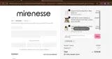 Mirenesse coupon verification screenshot