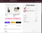 Mirenesse coupon verification screenshot