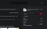 Mirenesse coupon verification screenshot