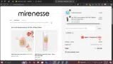 Mirenesse coupon verification screenshot