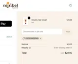 Miribel Naturals coupon verification screenshot