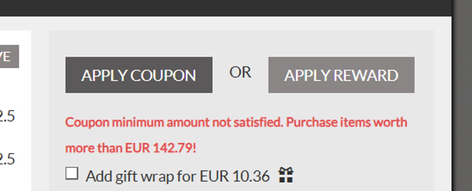 Mirraw coupon code screenshot showing code ETHNICLUXE10 applied at Mirraw checkout page. Uploaded by SimplyCodes community member CrownPilot9171 on Apr 10, 2025
