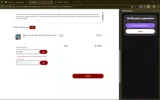SIZZLEPI coupon verification screenshot