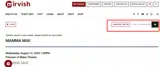 Mirvish Life of Pi coupon verification screenshot