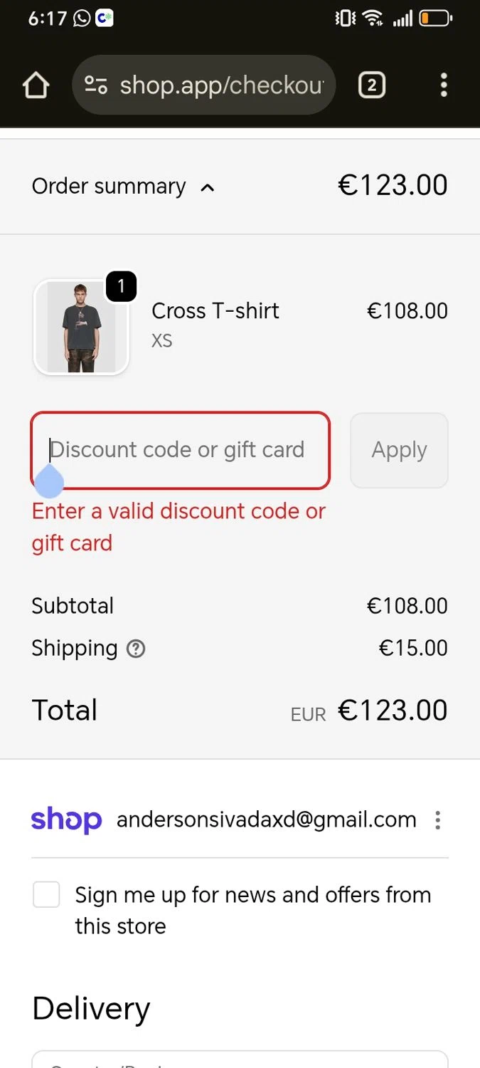 MISBHV promo code screenshot showing code COMMUNITY20 applied at MISBHV checkout page. Uploaded by SimplyCodes community member Diego_Soto on Feb 10, 2026
