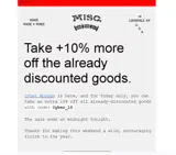Cyber_10 coupon verification screenshot