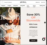 SPRING30 coupon verification screenshot