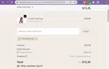 THANKYOU15 coupon verification screenshot