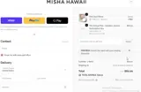 MishaHawaii coupon verification screenshot