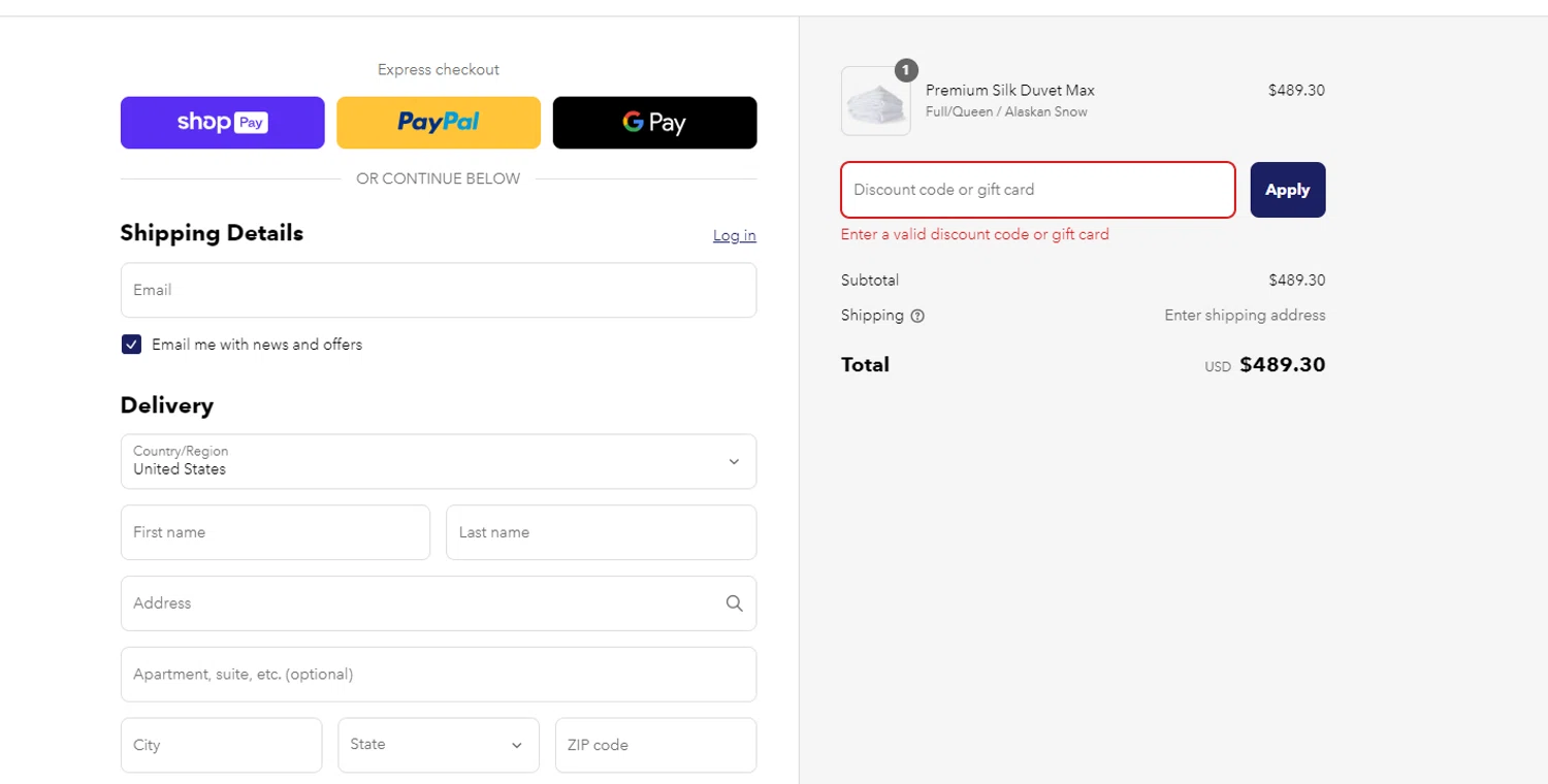 Mission Allergy promo code screenshot showing code HOL18 applied at Mission Allergy checkout page. Uploaded by SimplyCodes community member BATMANJA on Mar 12, 2025