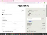 Mission coupon verification screenshot