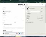 Mission coupon verification screenshot