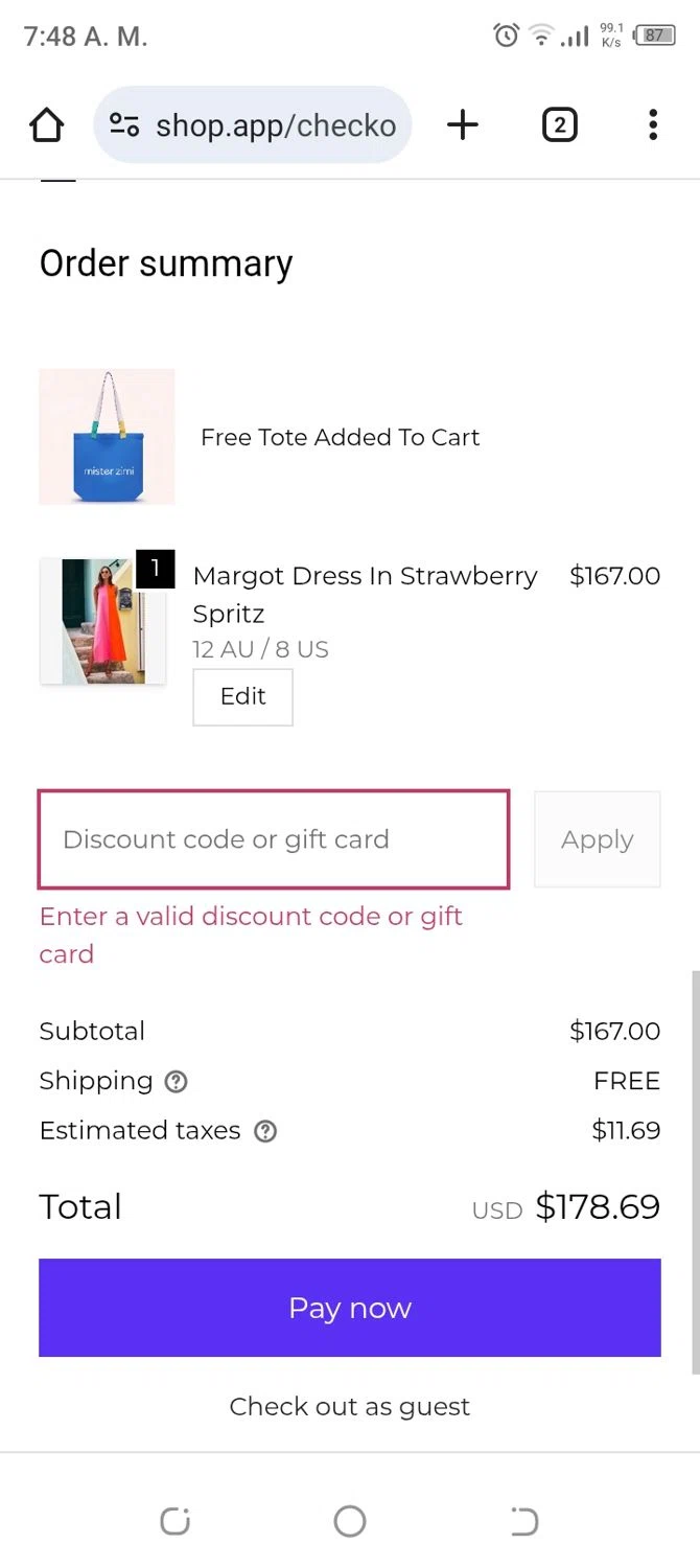 Mister Zimi promo code screenshot showing code SSN807Q2HQP9 applied at Mister Zimi checkout page. Uploaded by SimplyCodes community member CoinBoss7109 on Nov 30, 2025