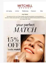 match coupon verification screenshot