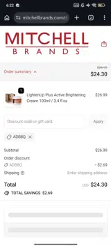 adb8q coupon verification screenshot