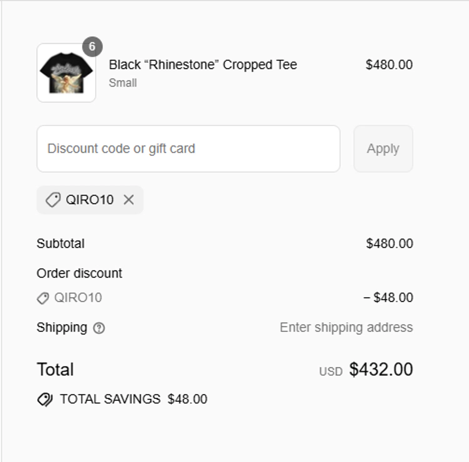 Mixed Emotion discount code screenshot showing code QIRO10 applied at Mixed Emotion checkout page. Uploaded by SimplyCodes community member manuelturizo on Jul 29, 2025