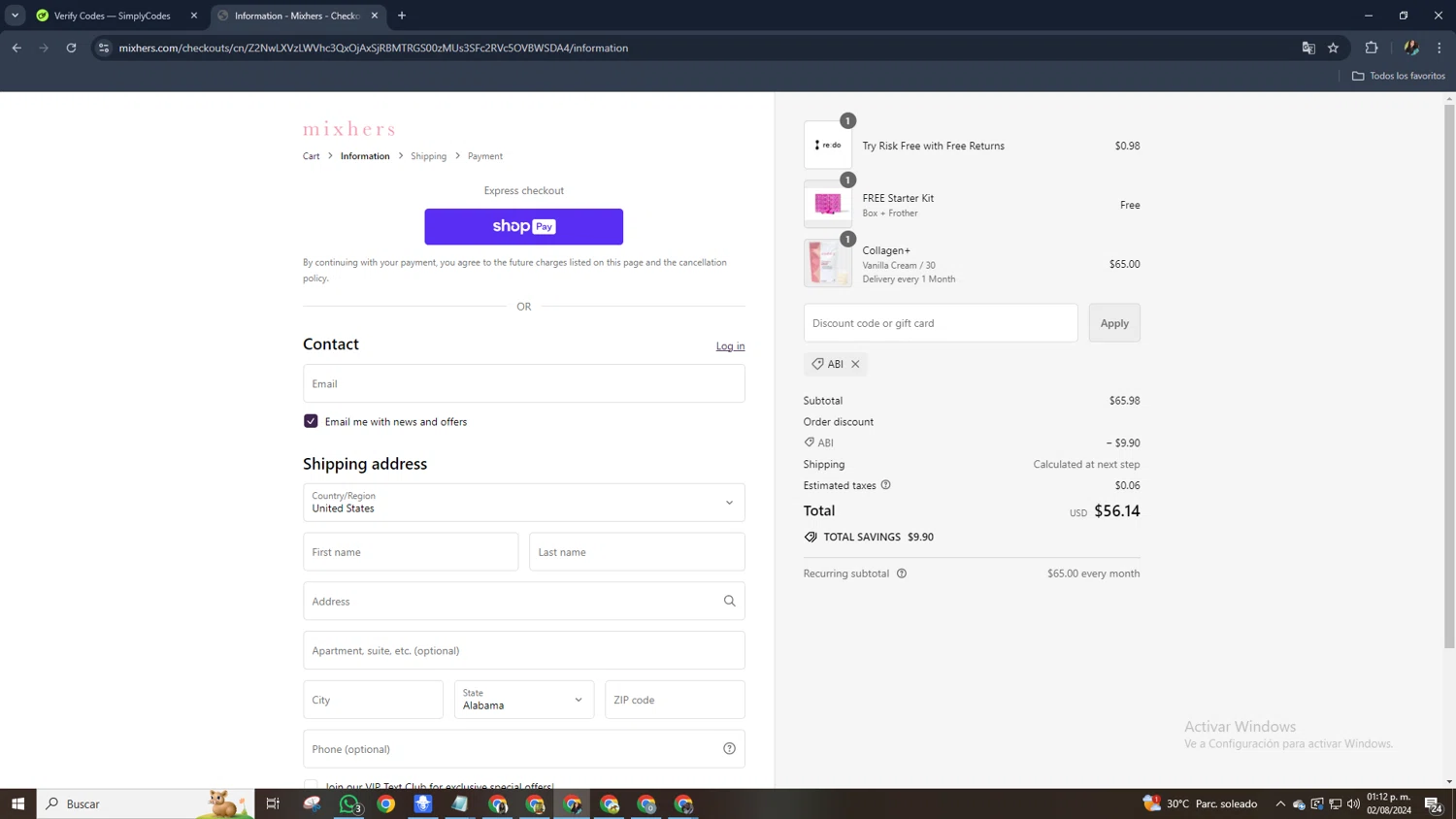 Mixhers Discount Codes 20 Off Coupon Codes in August 2024 SimplyCodes