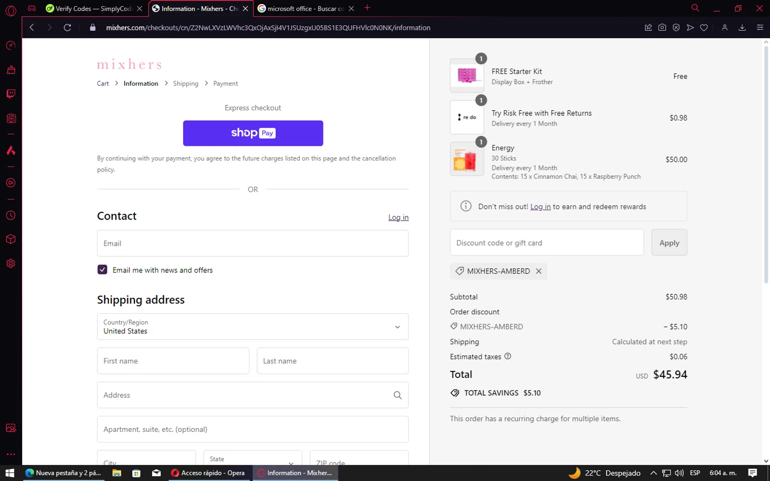 Mixhers Promo Codes 20 Off July 2024