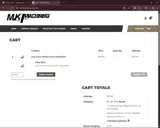 MK Machining coupon verification screenshot