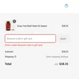 FREEDOM coupon verification screenshot
