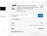 YOUTUBE10 coupon verification screenshot