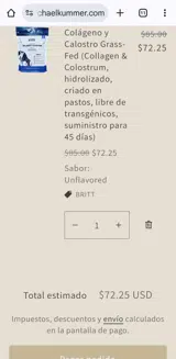 Britt coupon verification screenshot
