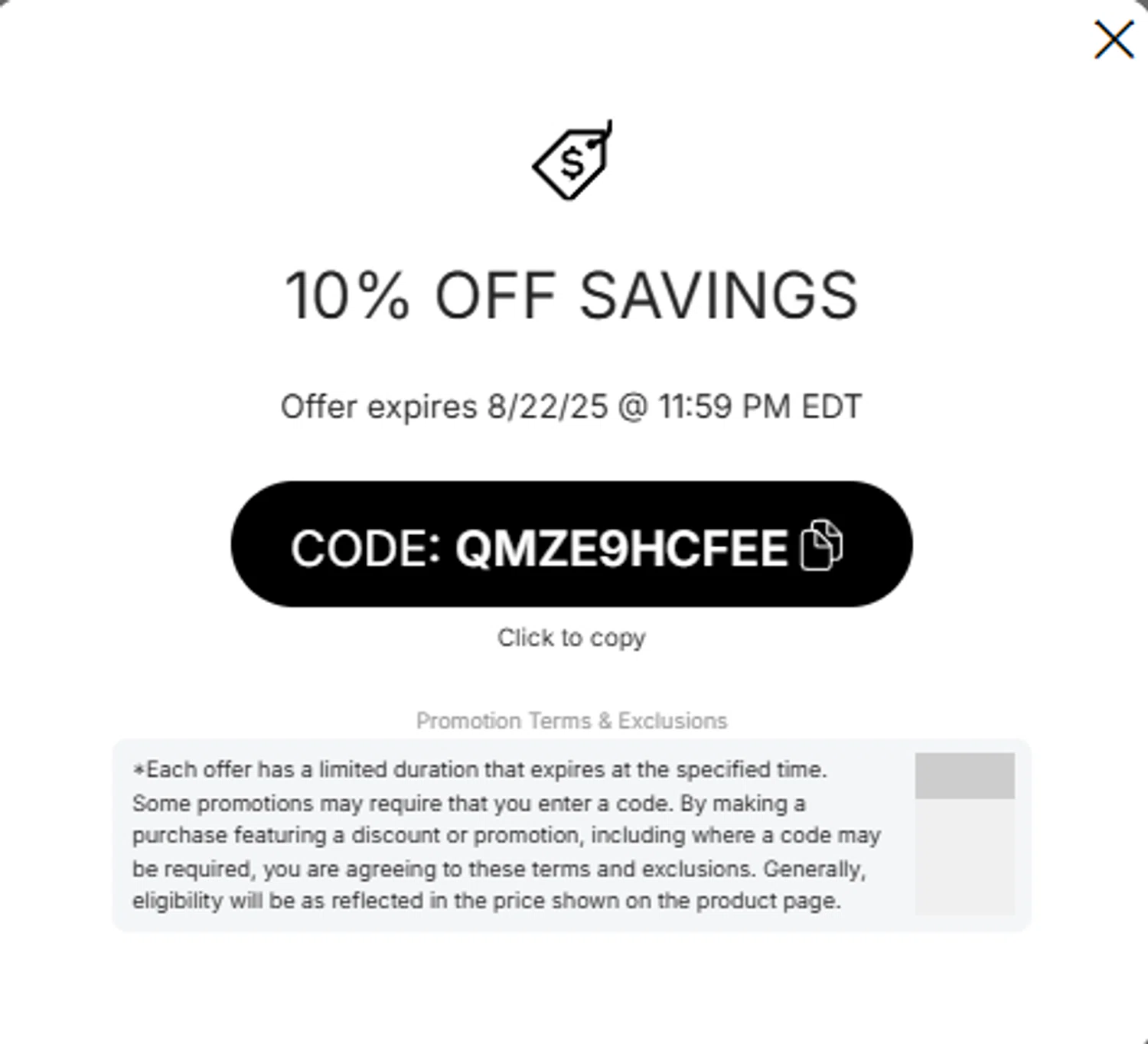 MLBshop.com coupon code screenshot showing code QMZE9HCFEE applied at MLBshop.com checkout page. Uploaded by SimplyCodes community member ______ on Aug 22, 2025