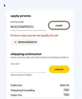 M&M's coupon verification screenshot