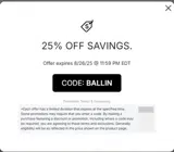 Minnesota Timberwolves coupon verification screenshot