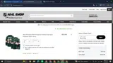 Minnesota Wild Shop coupon verification screenshot