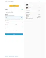 Mobile Fitness Equipment coupon verification screenshot