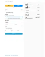 Mobile Fitness Equipment coupon verification screenshot