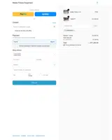 Mobile Fitness Equipment coupon verification screenshot