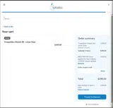 WELCOME100 coupon verification screenshot