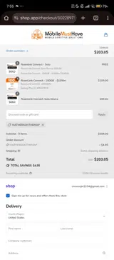 MobileMustHave.com coupon verification screenshot