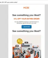 KEEP10 coupon verification screenshot