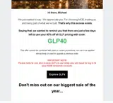 MOB Peptides LLC coupon verification screenshot