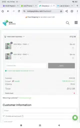 MOB Peptides LLC coupon verification screenshot