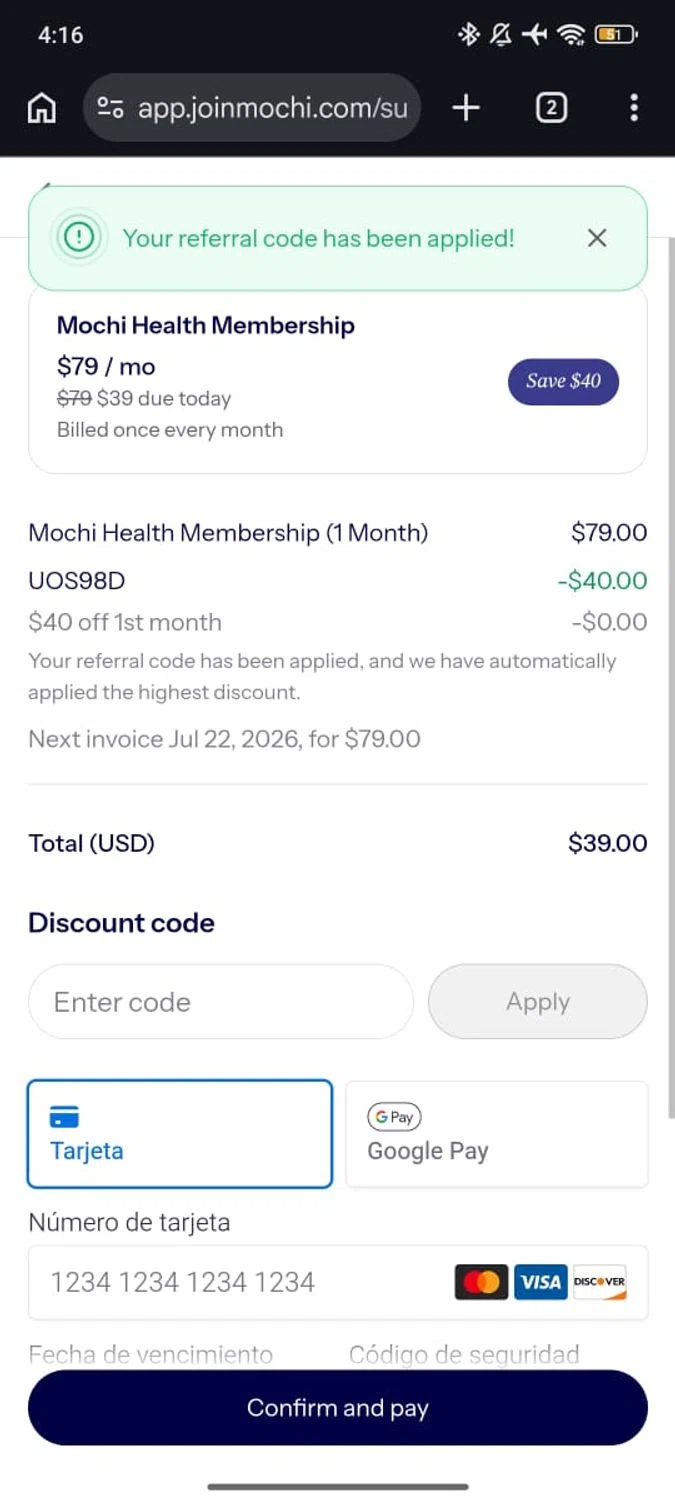 mochi semaglutide coupon code Mochi Health Promo Codes