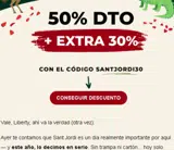 SANTJORDI30 coupon verification screenshot