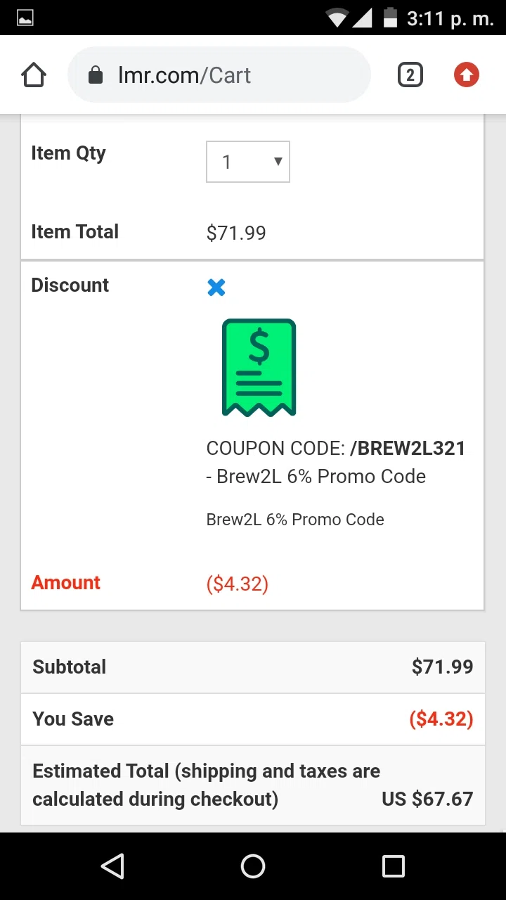 where to use LatemodelRestoration promo code box