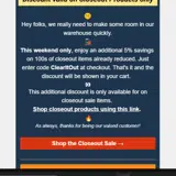 ClearItOut coupon verification screenshot