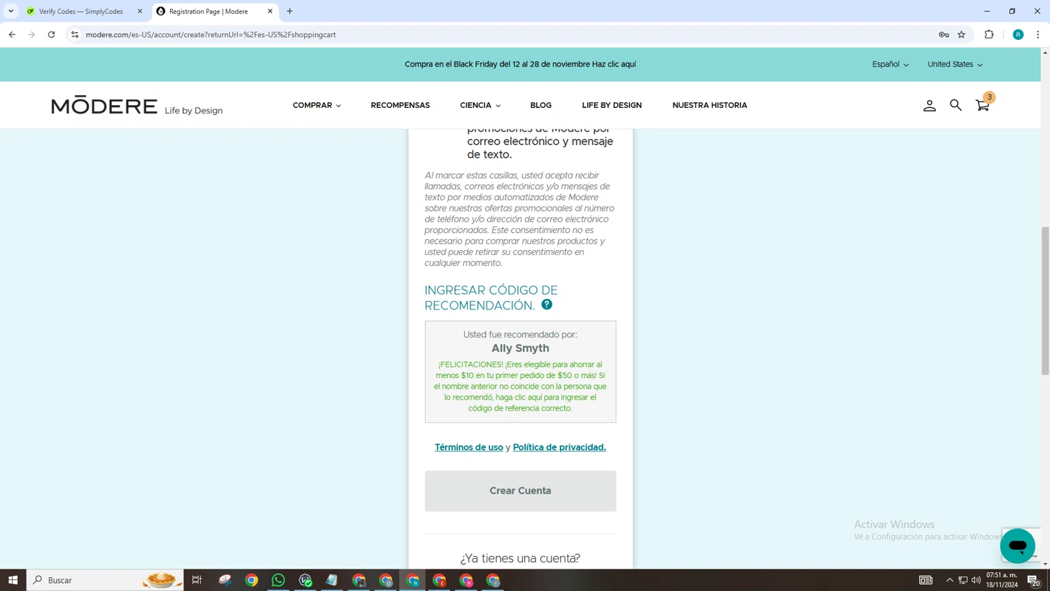 how to use Modere coupons