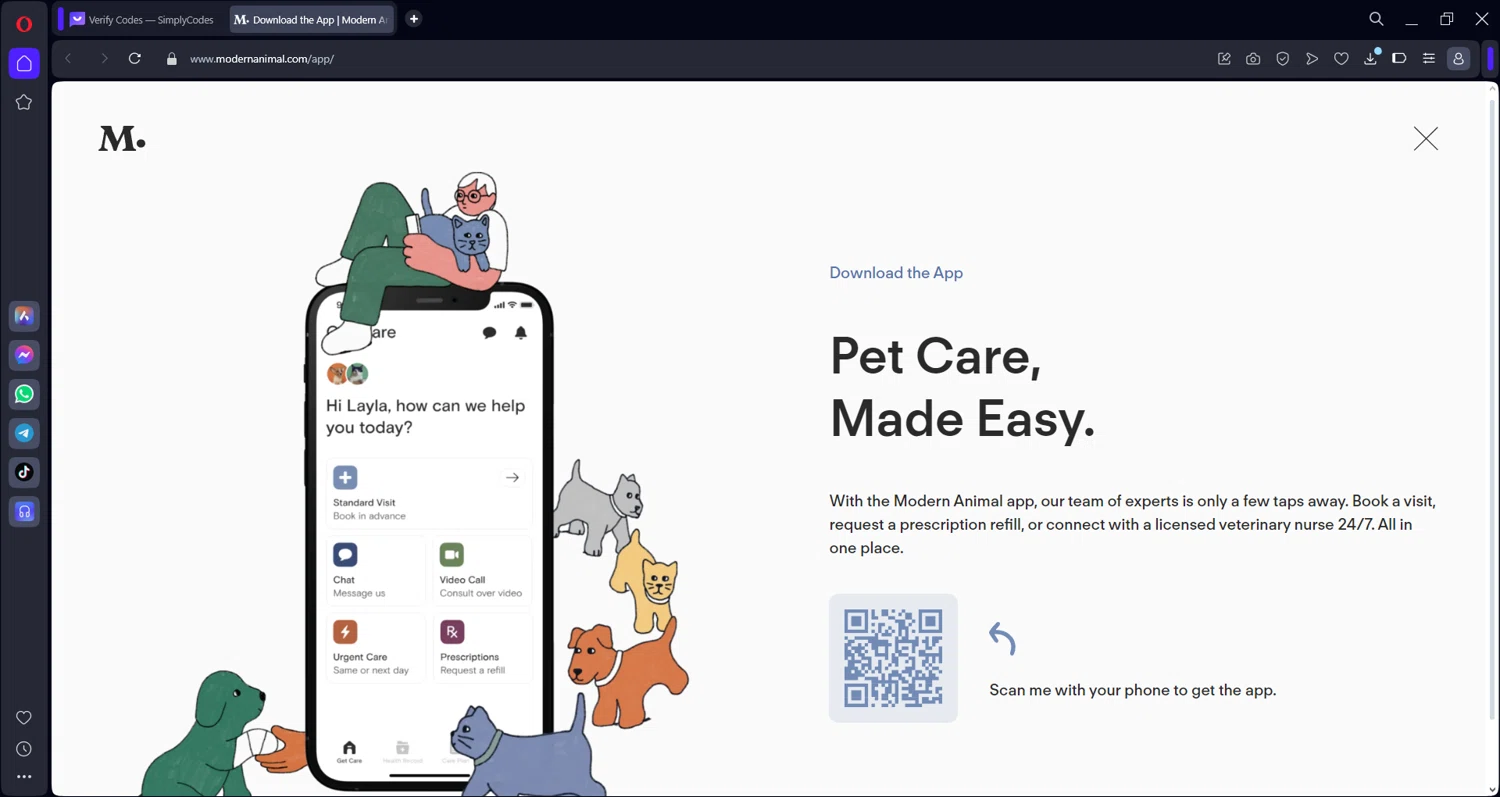 Modern Animal checkout page showing Modern Animal promo code box | Screenshot taken by SimplyCodes community member on Jan 29, 2024